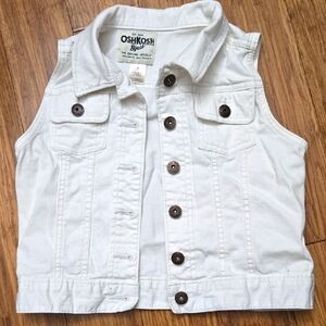 OshKosh B'gosh Kids White Vest